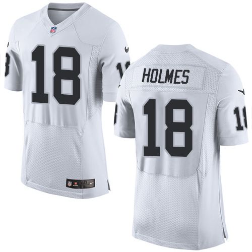 Andre Holmes Las Vegas Raiders white Elite jersey