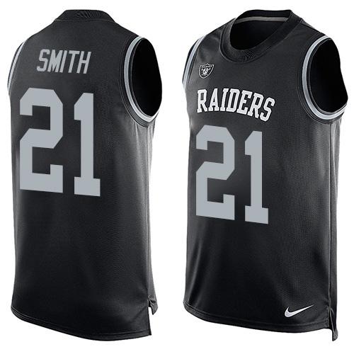 Sean Smith Las Vegas Raiders black jersey