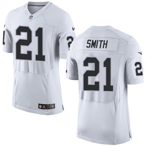 Sean Smith Las Vegas Raiders white Elite jersey