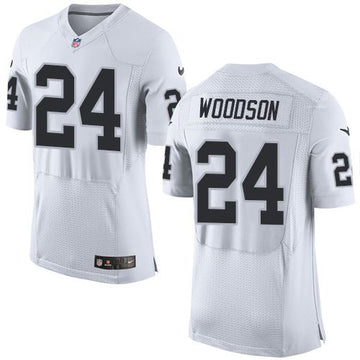 Charles Woodson Las Vegas Raiders white Elite jersey
