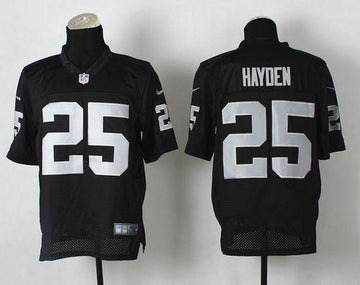 DJ Hayden Las Vegas Raiders black Elite jersey