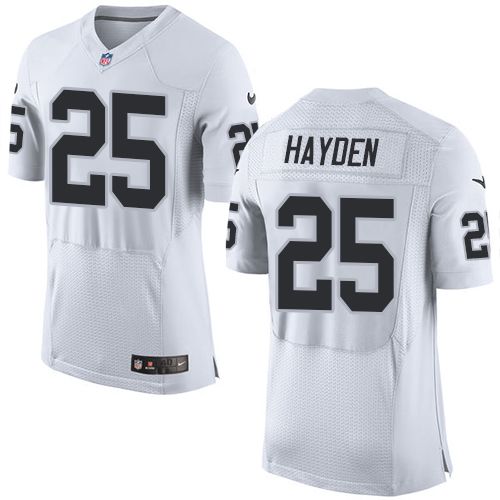 DJ Hayden Las Vegas Raiders white Elite jersey