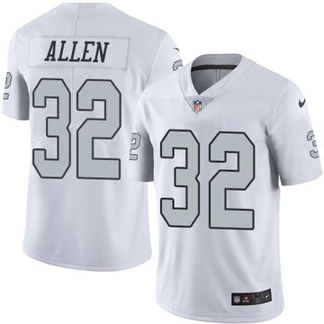 Marcus Allen Las Vegas Raiders white jersey