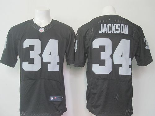 Bo Jackson Las Vegas Raiders black Elite jersey