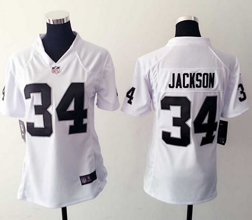 Bo Jackson Las Vegas Raiders white Elite jersey