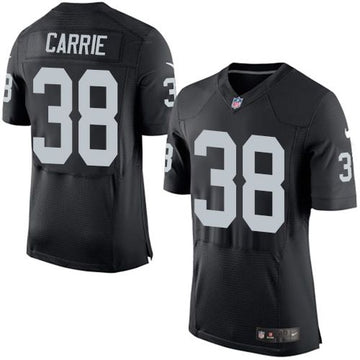 TJ Carrie Las Vegas Raiders black Elite jersey