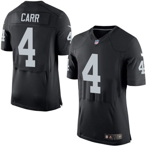Derek Carr Las Vegas Raiders black Elite jersey