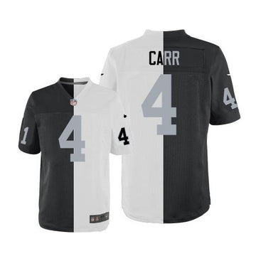 Derek Carr Las Vegas Raiders white-black Elite jersey