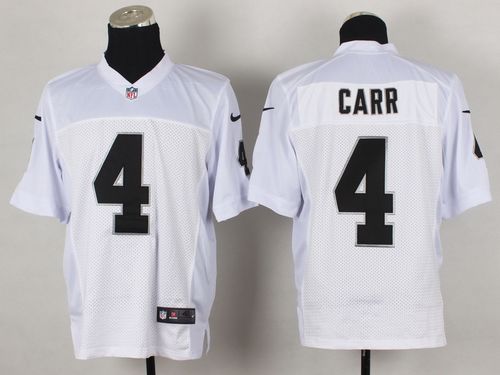 Derek Carr Las Vegas Raiders white Elite jersey