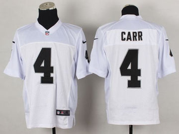 Derek Carr Las Vegas Raiders white Elite jersey