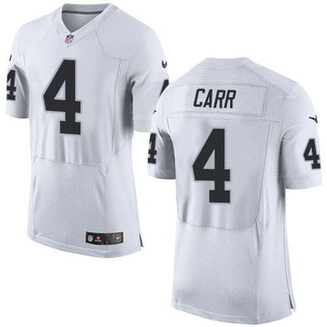 Derek Carr Las Vegas Raiders white Elite jersey