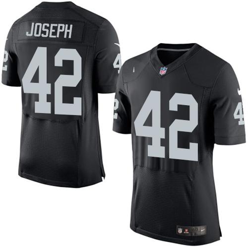 Karl Joseph Las Vegas Raiders black Elite jersey