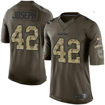 Karl Joseph Las Vegas Raiders green Salute To Service jersey