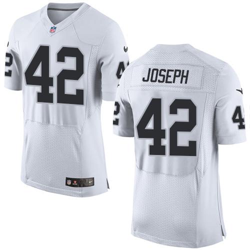 Karl Joseph Las Vegas Raiders white Elite jersey
