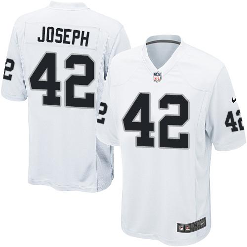 Karl Joseph Las Vegas Raiders white Elite jersey