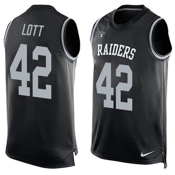 Ronnie Lott Las Vegas Raiders black jersey