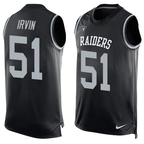 Bruce Irvin Las Vegas Raiders black jersey