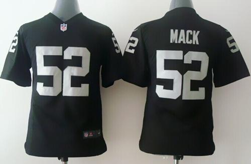 Khalil Mack Las Vegas Raiders black Elite jersey