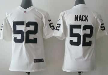 Khalil Mack Las Vegas Raiders white Elite jersey