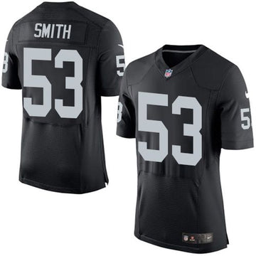 Malcolm Smith Las Vegas Raiders black Elite jersey