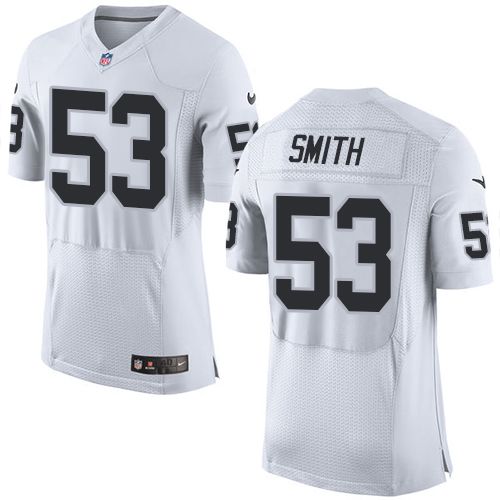 Malcolm Smith Las Vegas Raiders white Elite jersey