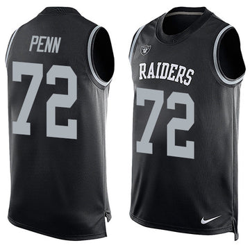 Donald Penn Las Vegas Raiders black jersey