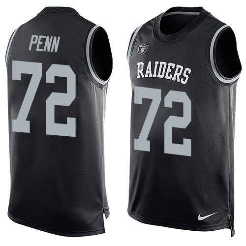 Donald Penn Las Vegas Raiders black jersey