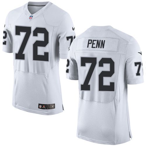 Donald Penn Las Vegas Raiders white Elite jersey