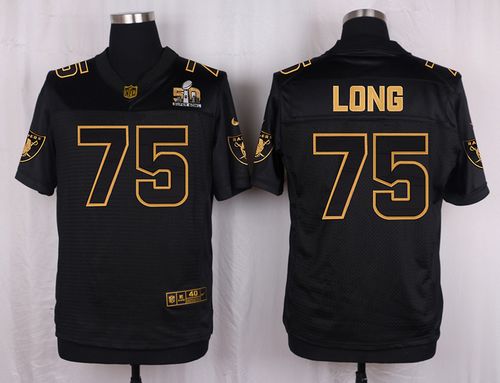 Howie Long Las Vegas Raiders black Gold Collection jersey
