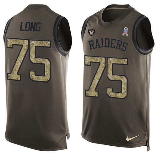 Howie Long Las Vegas Raiders green Salute To Service jersey