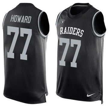 Austin Howard Las Vegas Raiders black jersey