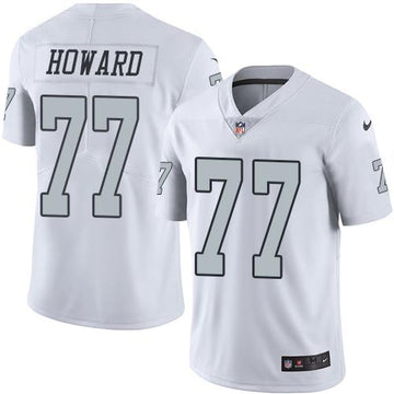 Austin Howard Las Vegas Raiders white jersey