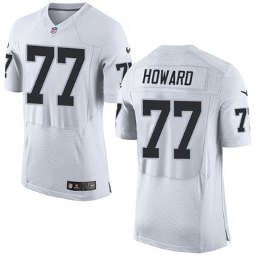 Austin Howard Las Vegas Raiders white Elite jersey