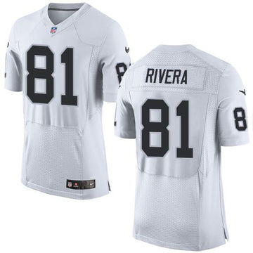 Mychal Rivera Las Vegas Raiders white Elite jersey