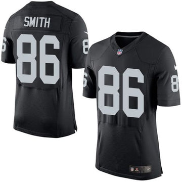 Lee Smith Las Vegas Raiders black Elite jersey
