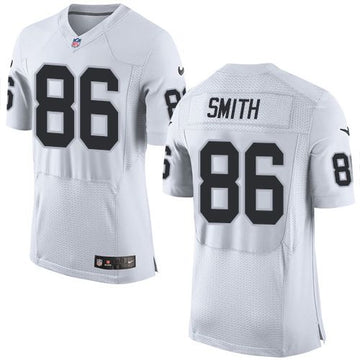 Lee Smith Las Vegas Raiders white Elite jersey