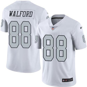 Clive Walford Las Vegas Raiders white jersey