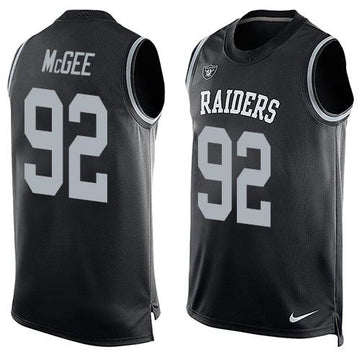 Stacy McGee Las Vegas Raiders black jersey