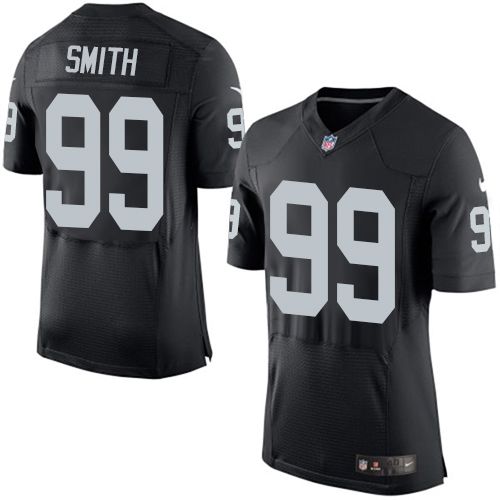 Aldon Smith Las Vegas Raiders black Elite jersey