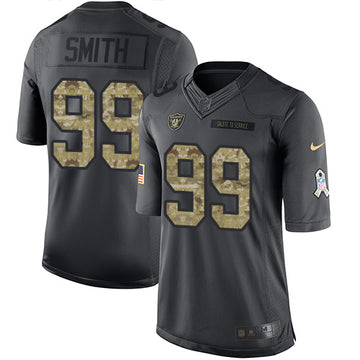 Aldon Smith Las Vegas Raiders black Salute To Service jersey