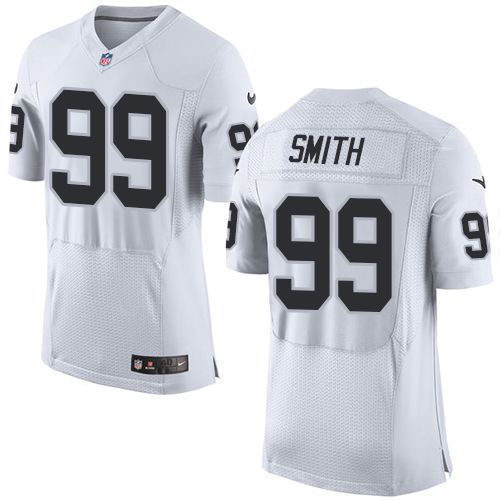 Aldon Smith Las Vegas Raiders white Elite jersey