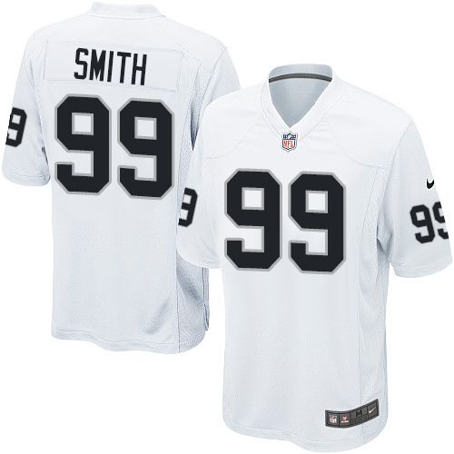Aldon Smith Las Vegas Raiders white Elite jersey