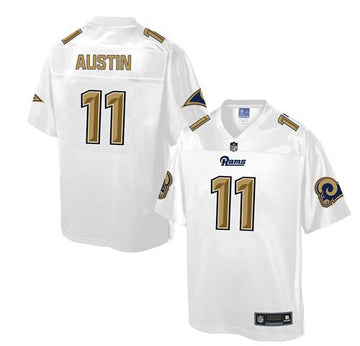 Tavon Austin Los Angeles Rams white Pro Line jersey