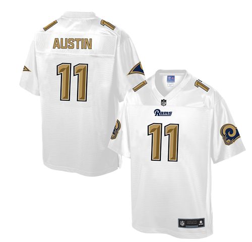 Tavon Austin Los Angeles Rams white Pro Line jersey
