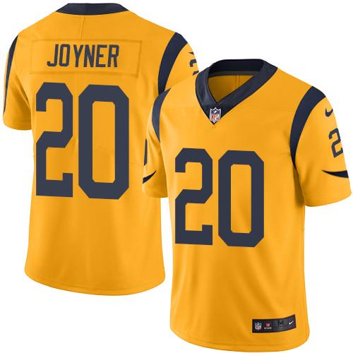 Lamarcus Joyner Los Angeles Rams gold jersey