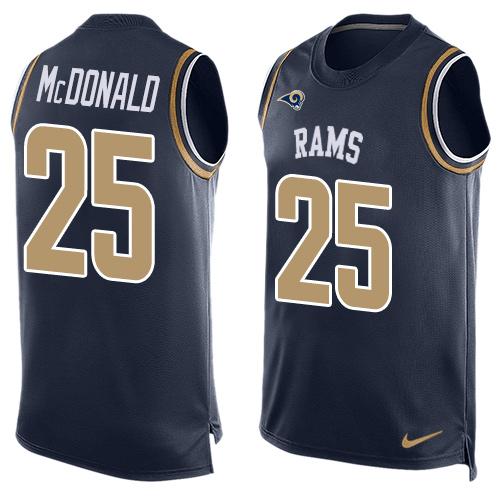 TJ McDonald Los Angeles Rams navy jersey