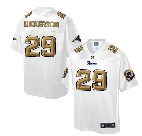 Eric Dickerson Los Angeles Rams white Pro Line jersey