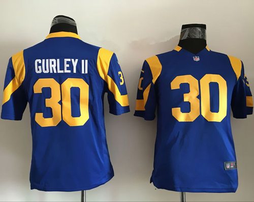 Todd Gurley II Los Angeles Rams royal Elite jersey