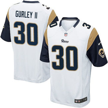 Todd Gurley II Los Angeles Rams white Elite jersey