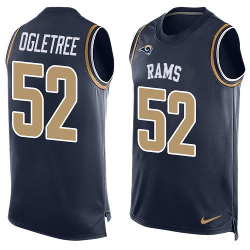 Alec Ogletree Los Angeles Rams navy jersey